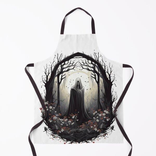 Item preview, Evil Ghost In The Forest Floral Ghost  designed and sold by ArtFromBeyond.