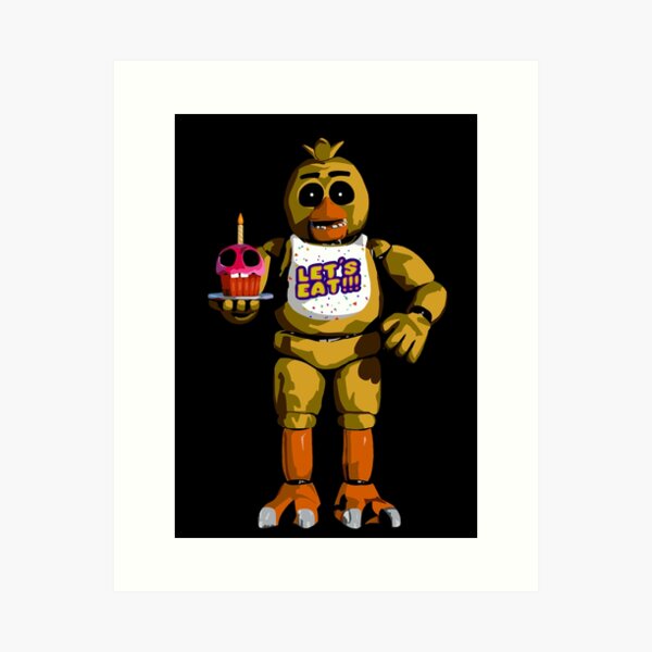 Withered chica artwork Art Print for Sale by OliviaDrawsss