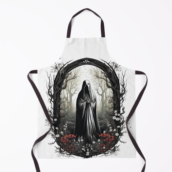 Item preview, Evil Ghost In The Forest Floral Ghost  designed and sold by ArtFromBeyond.