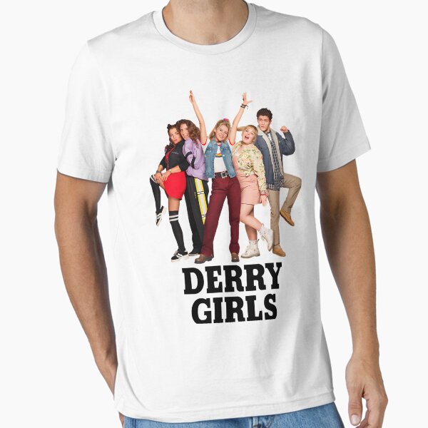 Vista previa del artículo con la obra «Regalos para amantes de las películas de Derry Girls», diseñado y vendido por ClothesGrapeCa.