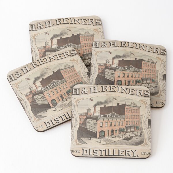 Item preview, STK501668A-H.& H. Edificios de la destilería Reiners en Brooklyn, NY designed and sold by StocktrekImages.