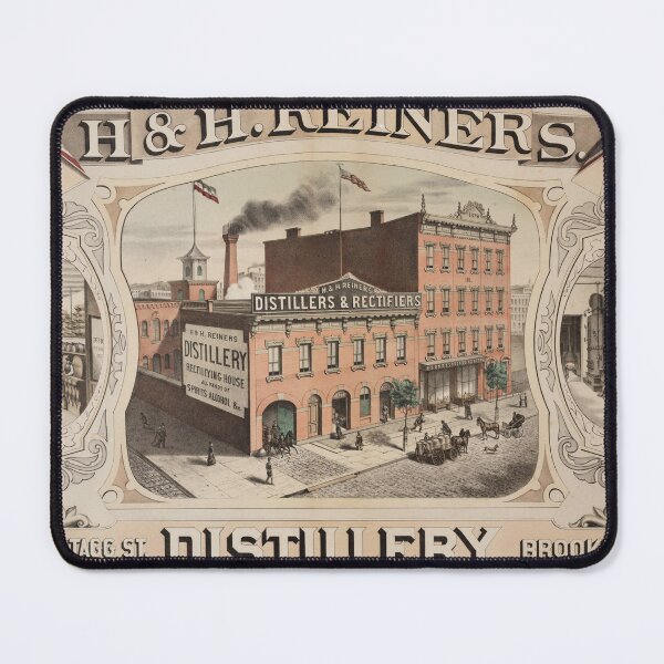 Item preview, STK501668A-H.& H. Reiners distillery buildings in Brooklyn, NY designed and sold by StocktrekImages.
