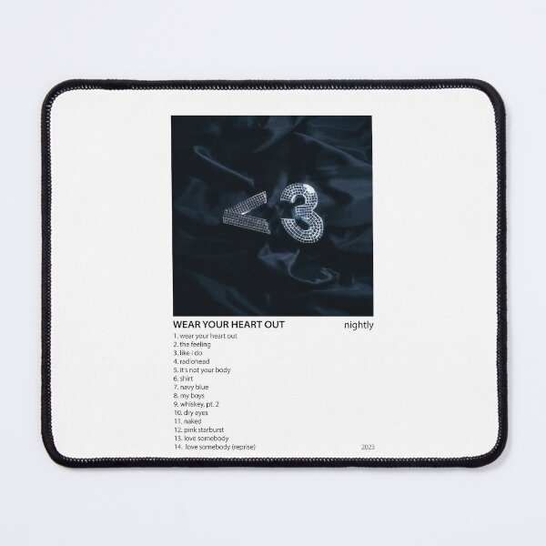 Item preview, nightly - wear your heart out Poster designed and sold by GeeksTee.