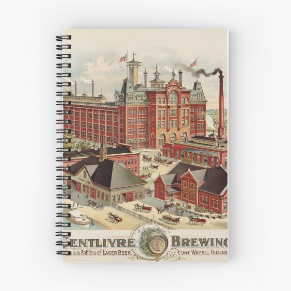 Item preview, STK501669A-C.L. Centlivre Brewing Company factory buildings. designed and sold by StocktrekImages.
