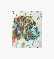 WATERCOLOR BOXER Art Board