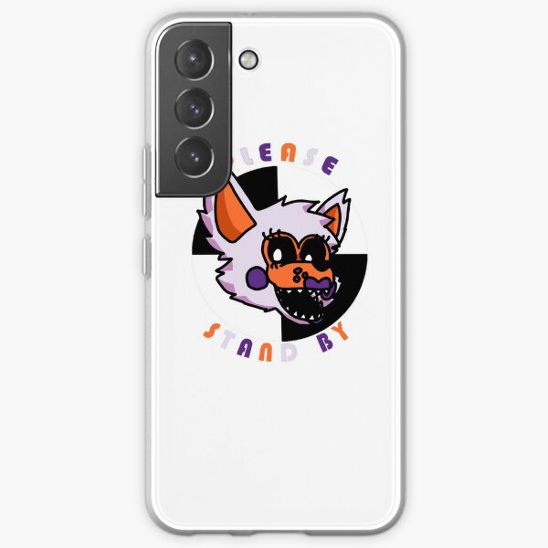 Lolbit caso de telefone para iphone 14 pro max 13 12 mini 11 xr 7 8 plus  capa de pele de fibra lolbit fnaf cinco noites na irmã