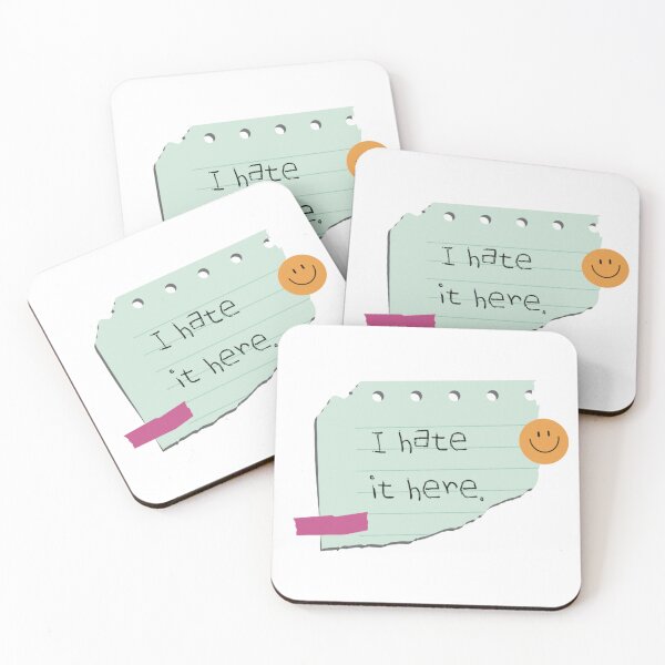 Item preview, I hate it here designed and sold by Wickedgifts.