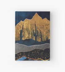 Midnight Desert Moon Hardcover Journal