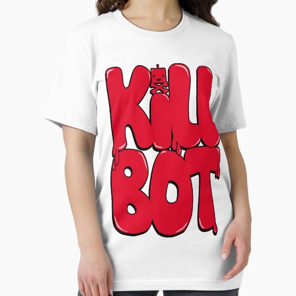 Item preview, Killbot Bubble Text Red designed and sold by KillbotClothing.