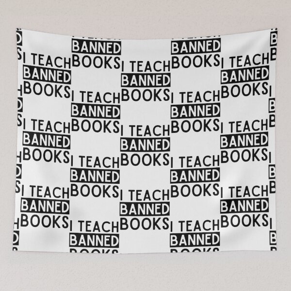 Item preview, Funny teacher, i teach Banned Books Week, book mens 50s designed and sold by ShopNiceGiftsVN.