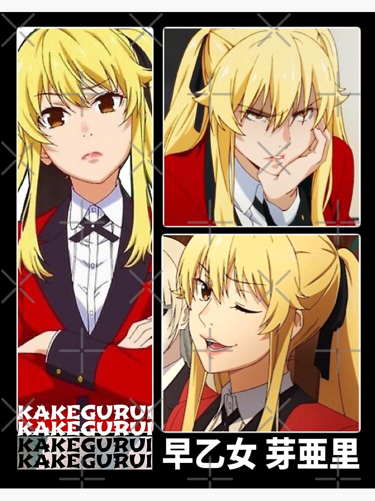 Kakegurui Twin Art Board Print for Sale by Aviirous