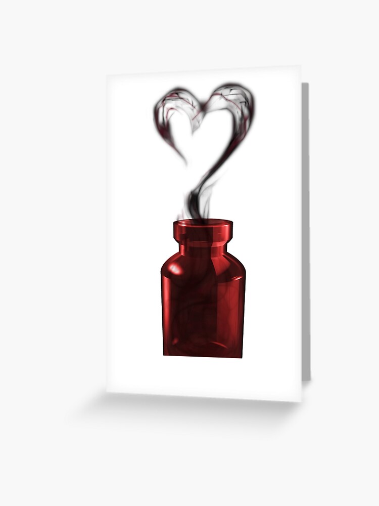 Love Poison Greeting Card By Asyrum Redbubble