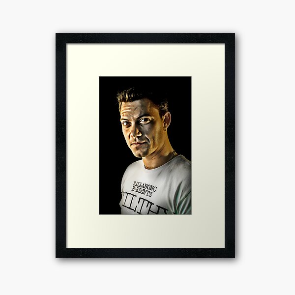 Mr Filthy. Framed Art Print