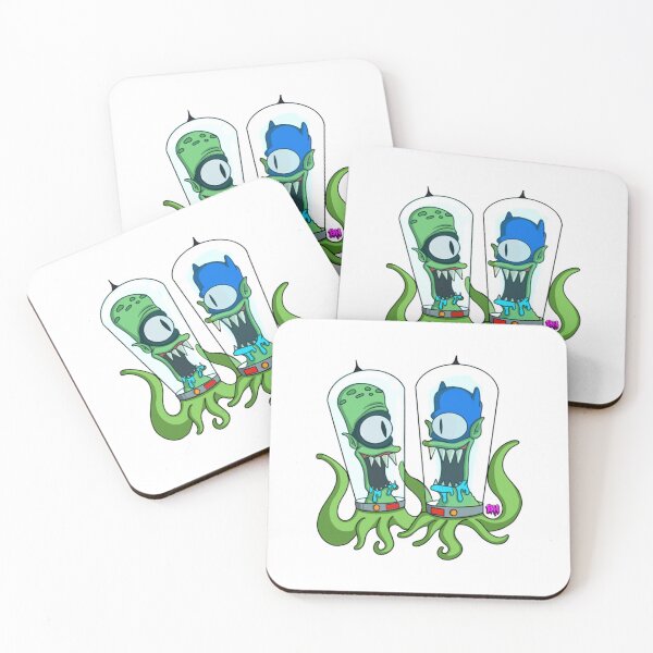 Item preview, Kang-man and Kodos sidekick Simps0nszzz designed and sold by alfredakihn.