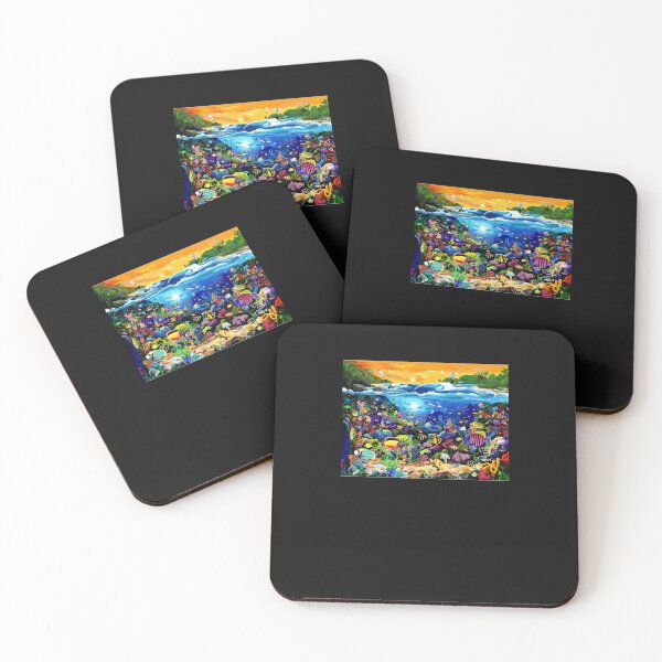 Artikelvorschau, Sunset Coral Reef Premium entworfen und verkauft von SilvanaBartheld.