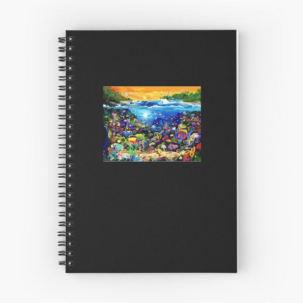 Artikelvorschau, Sunset Coral Reef Premium  entworfen und verkauft von SilvanaBartheld.