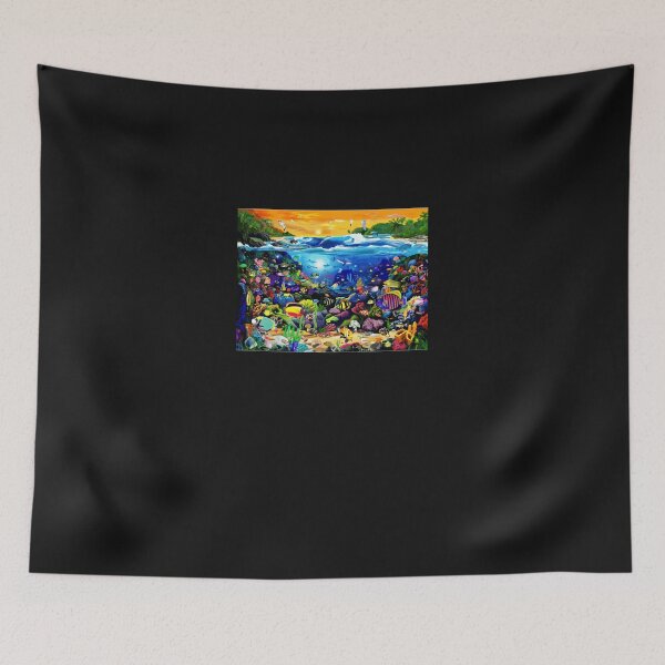 Artikelvorschau, Sunset Coral Reef Premium  entworfen und verkauft von SilvanaBartheld.