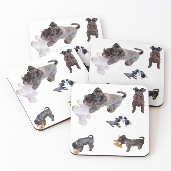 Item preview, Collection of mini Schnauzer number 2 lifelike dog designed and sold by Debsgiftware Ward.