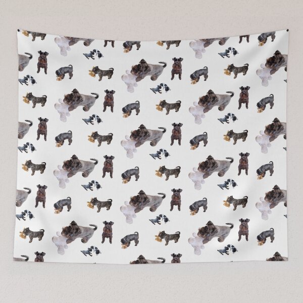 Item preview, Collection of mini Schnauzer number 2 lifelike dog designed and sold by Debsgiftware Ward.