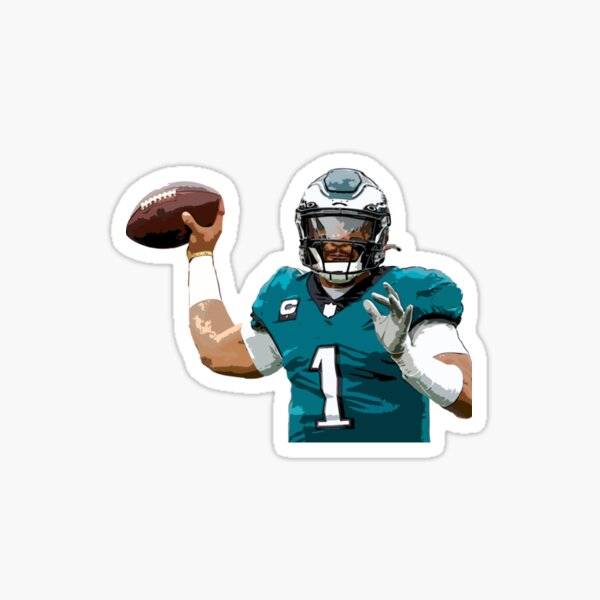 Philadelphia Eagles: Jalen Hurts 2021 No.1 - Officially Licensed NFL  Removable Adhesive Decal