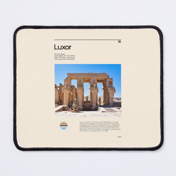 Item preview, Visit Luxor, Egypt (Travel poster) designed and sold by RabbitK.