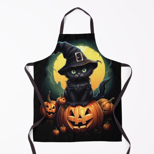 Item preview, a tiny black kitten sitting on a giant pumpkin 4 designed and sold by eyestetix.