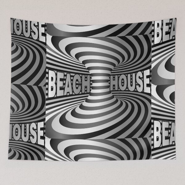 Item preview, Beach House Band Illusion - Essential T-Shirt  BW designed and sold by VictorLand.