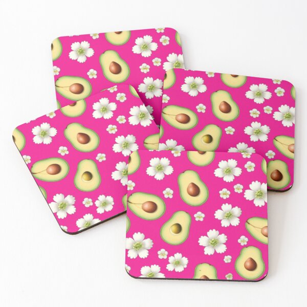 Item preview, Hot pink Avacado floral  designed and sold by Roxburylane.