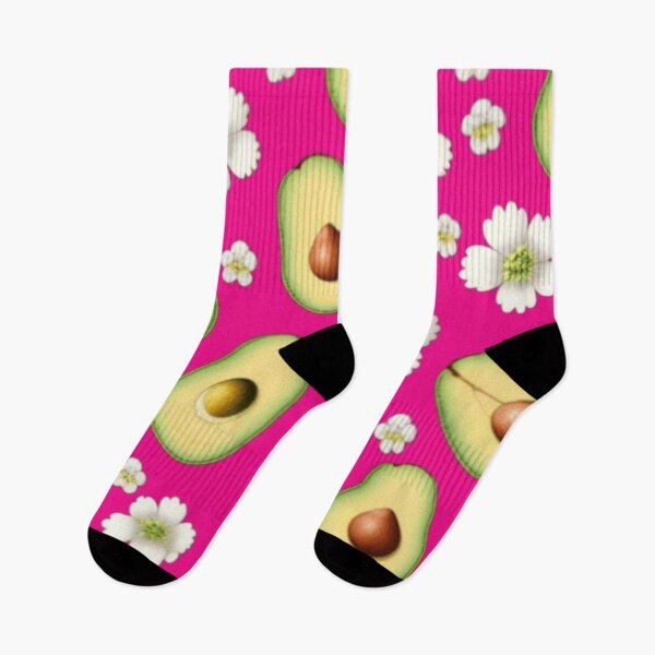 Item preview, Hot pink Avacado floral  designed and sold by Roxburylane.