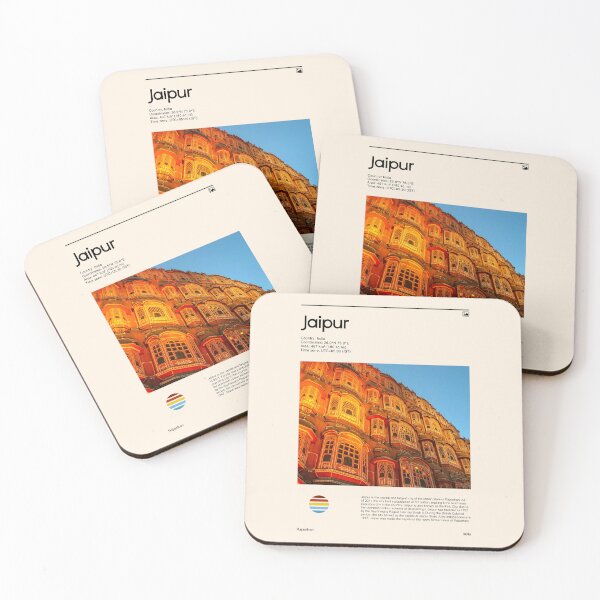 Item preview, Visit Jaipur, India (Travel poster) designed and sold by RabbitK.