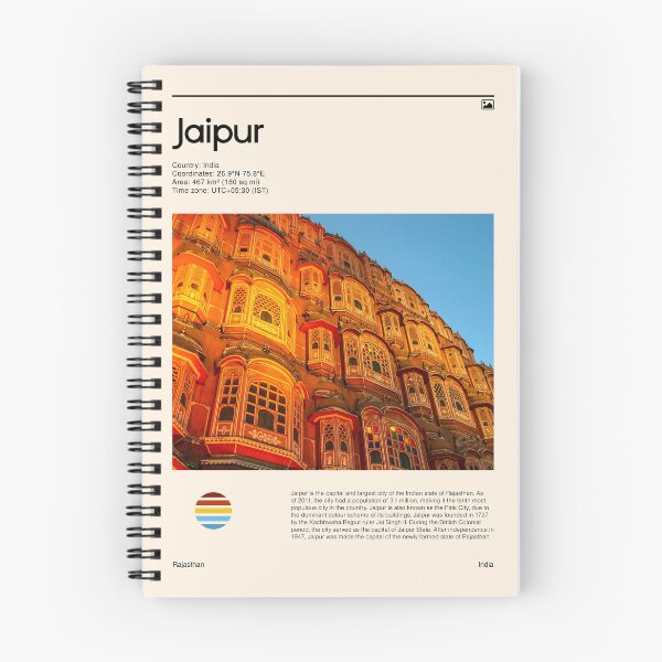Item preview, Visit Jaipur, India (Travel poster) designed and sold by RabbitK.