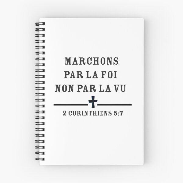 Item preview, Marchons par la foi designed and sold by CherishedCloset.
