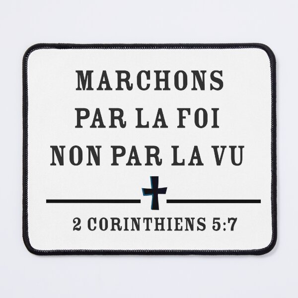 Item preview, Marchons par la foi designed and sold by CherishedCloset.