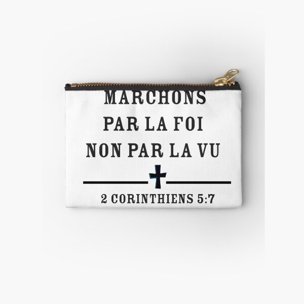 Aperçu de l'œuvre Marchons par la foi créée et vendue par CherishedCloset.
