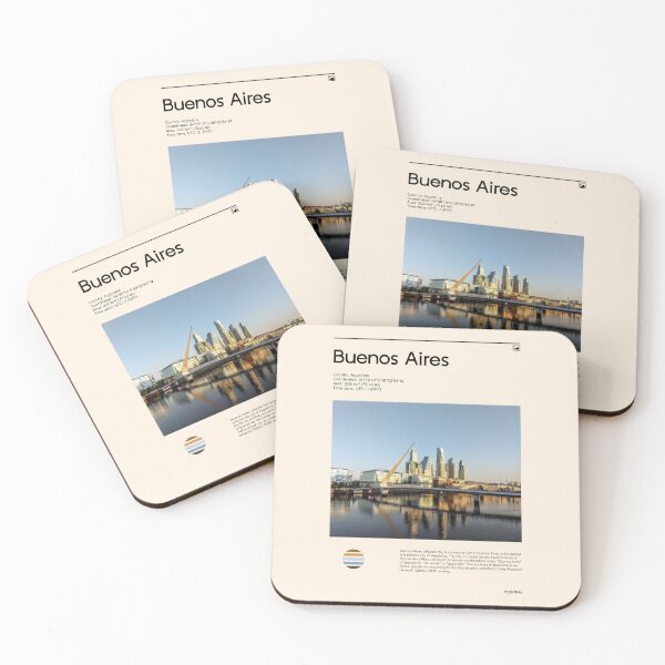 Item preview, Visit Buenos Aires, Argentina (Travel poster) designed and sold by RabbitK.