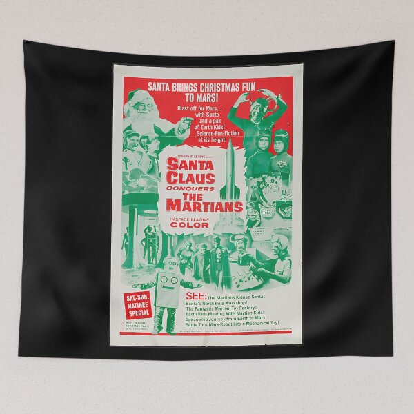 Item preview, Santa Claus Conquers the Martians designed and sold by MalaysiaArtC.