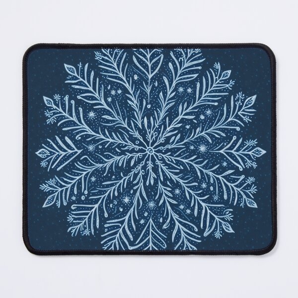 Item preview, Snowflake Frozen Elegance Art designed and sold by Glitchart66.