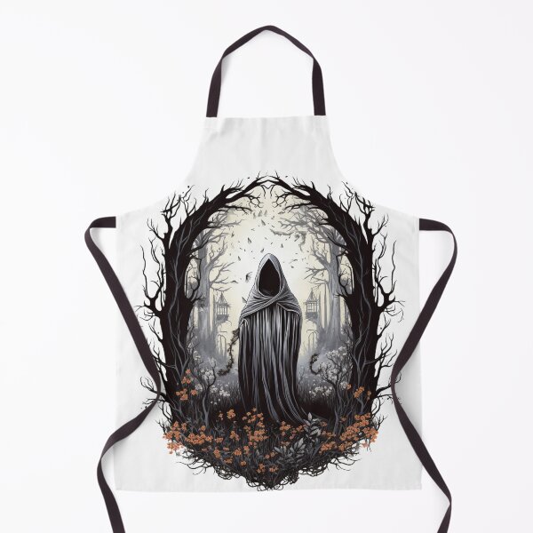 Item preview, Evil Ghost In The Forest Floral Ghost  designed and sold by ArtFromBeyond.