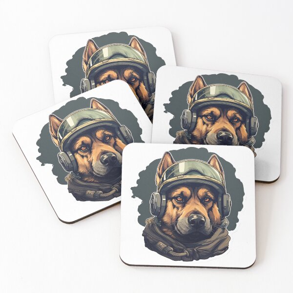 Item preview, Military dog designed and sold by abmkf.