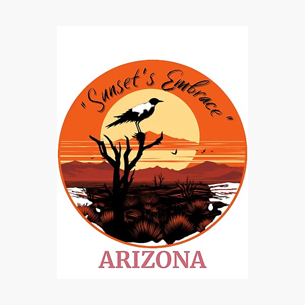 Item preview, Arizona - "Sunset's Embrace designed and sold by cheers2cheers.