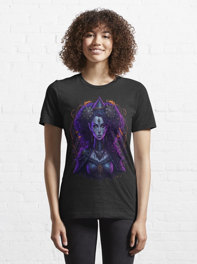 Ladies' Raven Shirt, Witchy Style Shirt, Occult Style Shirt