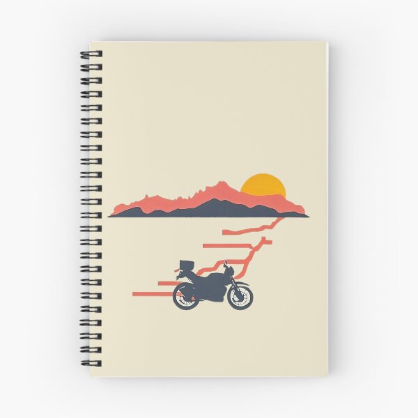 Item preview, Copy of the Trans-Pyrenees Route by Motorcycle with the Sun Rising designed and sold by MinimalistHaven.