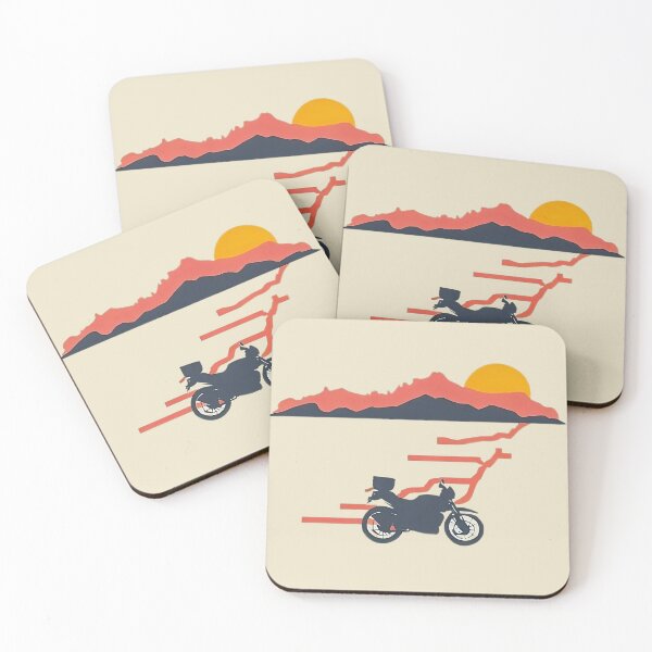 Item preview, Copy of the Trans-Pyrenees Route by Motorcycle with the Sun Rising designed and sold by MinimalistHaven.
