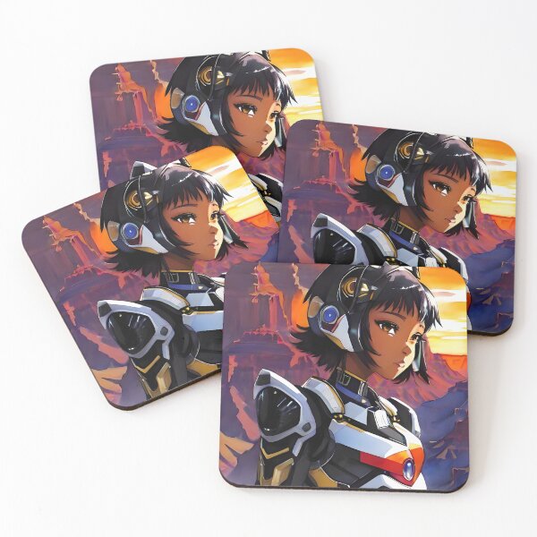 Item preview, Sunset Canyon Gworl | Black Anime Girl designed and sold by blackanimemecca.
