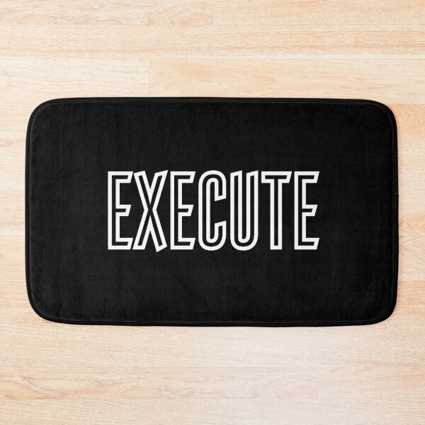 Item preview, Execute Simple Minimalist Design designed and sold by DevemDavam.