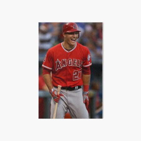 Mike Trout Jersey  Art Print for Sale by athleteart20