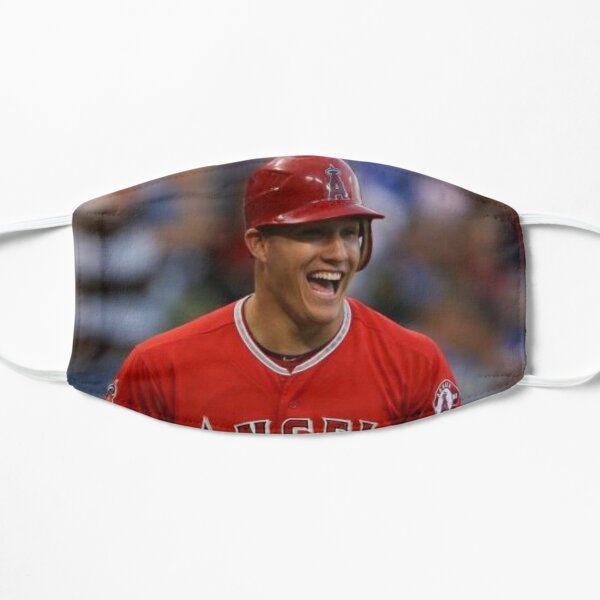 Mike Trout Script Hat - Red Snapback