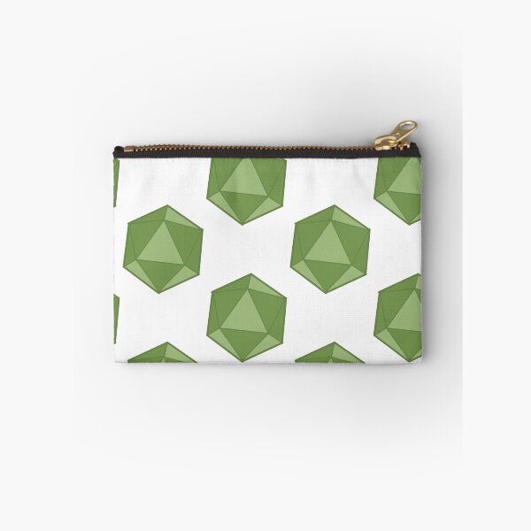 Item preview, Green D20 pattern designed and sold by DragonMimicShop.