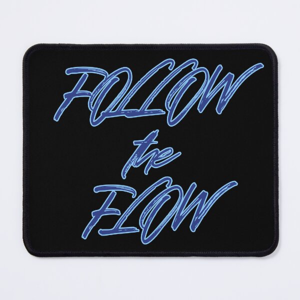 Item preview, Follow the Flow Minimalist Typography Design designed and sold by DevemDavam.