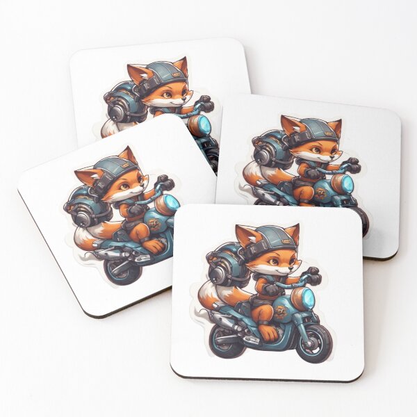 Item preview, Biker Foxette designed and sold by Janet Morley.